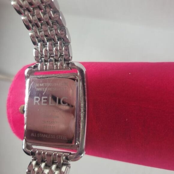 Relic Women's Silver & Gold Tone Water Resistant Watch - Picture 4 of 4